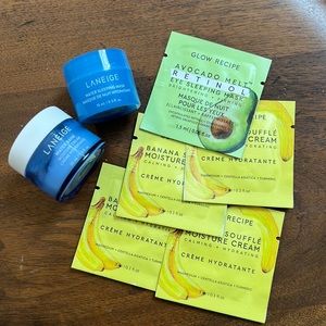 Glow recipe and laneige bundle